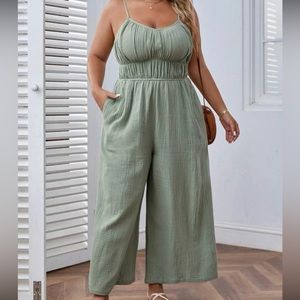 Shein Plus Cami Junpsuit